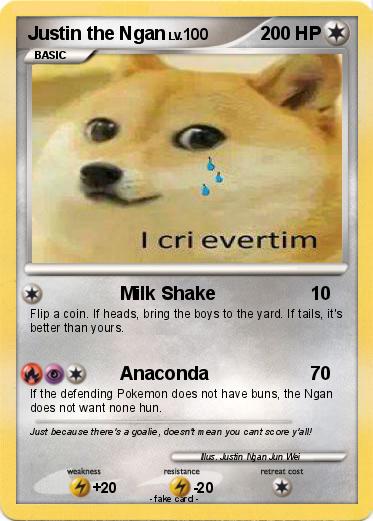 Pokemon Justin the Ngan