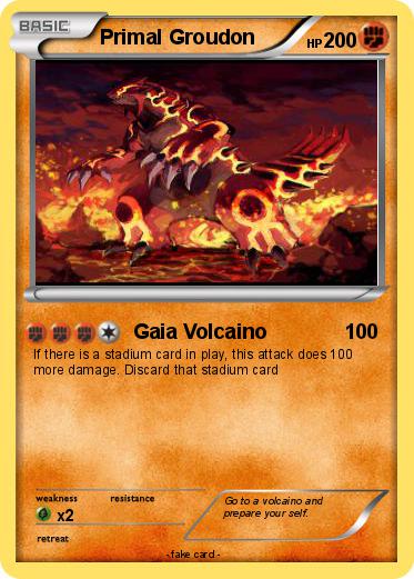 Pokemon Primal Groudon