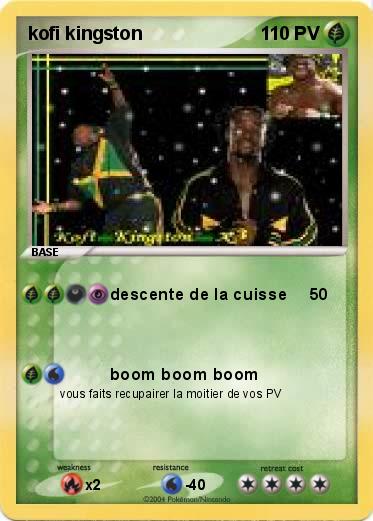 Pokemon kofi kingston