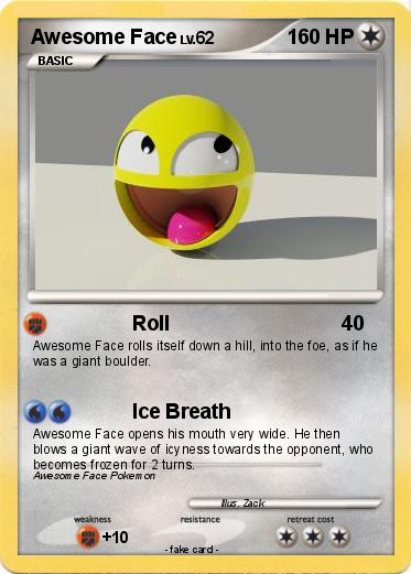 Pokemon Awesome Face