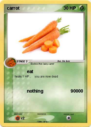 Pokemon carrot