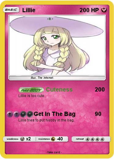 Pokemon Lillie
