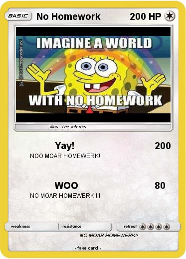 Pokemon No Homework