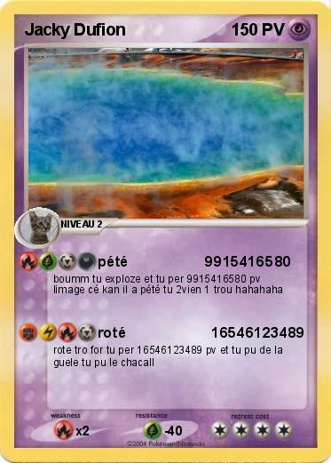 Pokemon Jacky Dufion