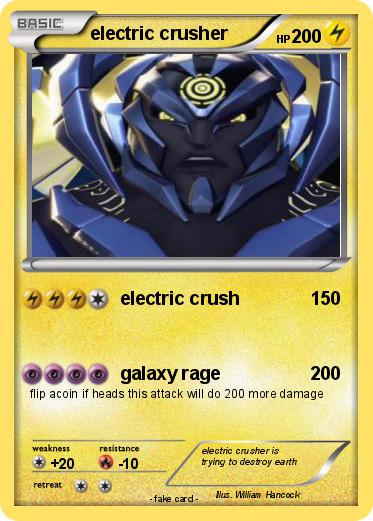 Pokemon electric crusher