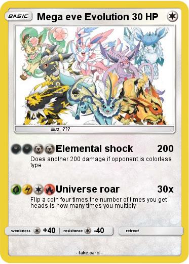 Pokemon Mega eve Evolution