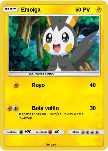 Pokemon Emolga
