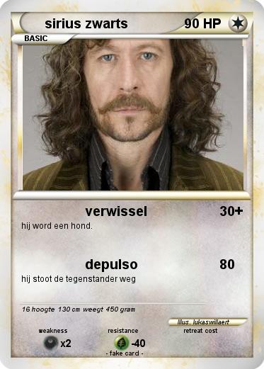 Pokemon sirius zwarts