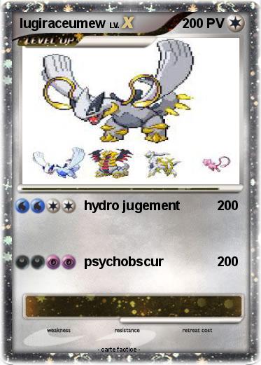 Pokemon lugiraceumew