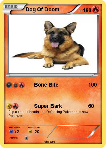 Pokemon Dog Of Doom