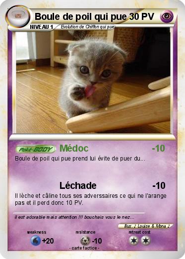 Pokemon Boule de poil qui pue