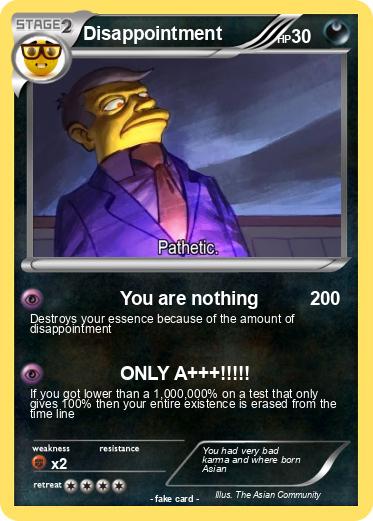 Pokemon Disappointment