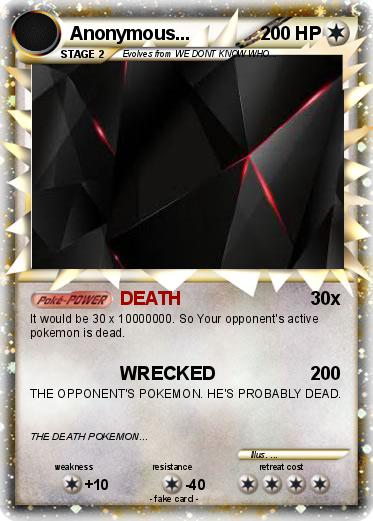 Pokemon Anonymous...