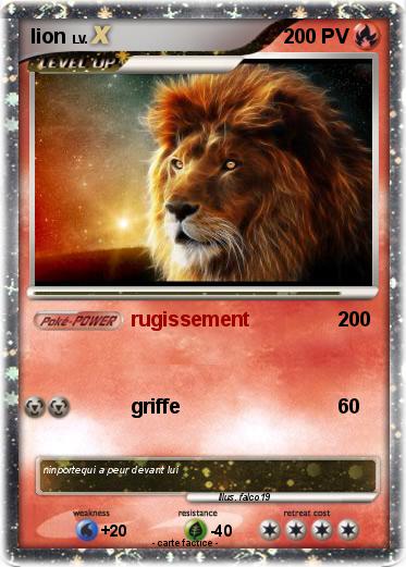 Pokemon lion