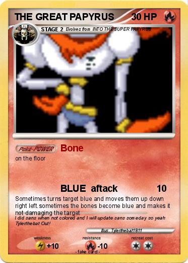 Pokemon THE GREAT PAPYRUS