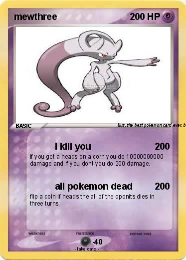 Pokemon mewthree