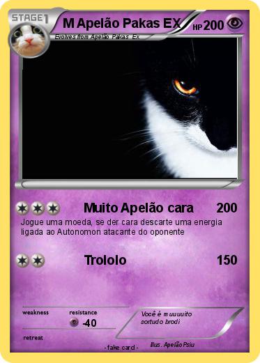 Pokemon M Apelão Pakas EX