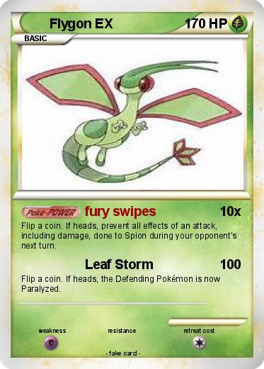 Pokemon Flygon EX