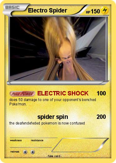 Pokemon Electro Spider