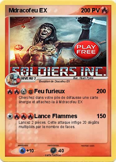 Pokemon Mdracofeu EX