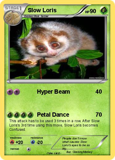 Pokemon Slow Loris