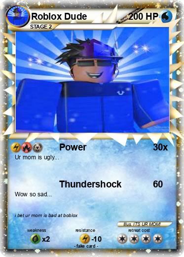 Pokemon Roblox Dude