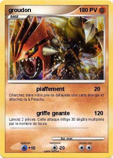 Pokemon groudon