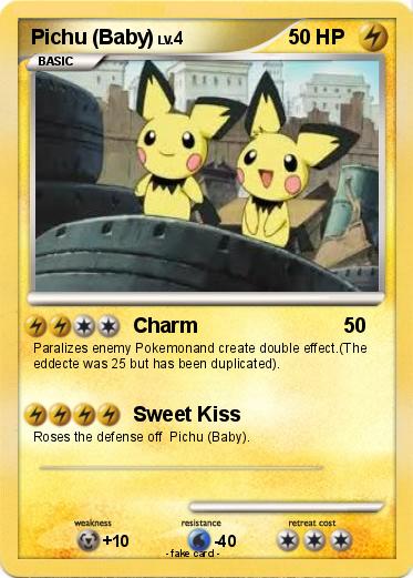 Pokemon Pichu (Baby)