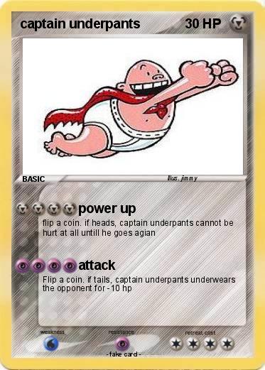 Pokemon captain underpants