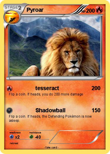Pokemon Pyroar
