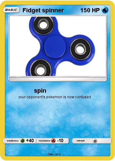 Pokemon Fidget spinner