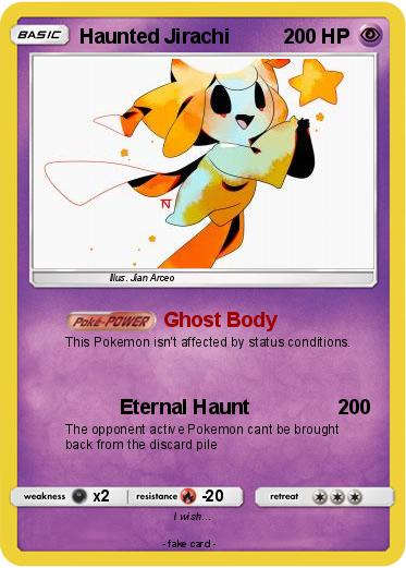 Pokemon Haunted Jirachi