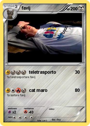Pokemon favij