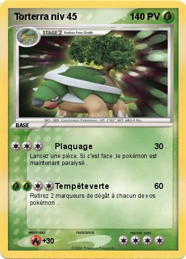 Pokemon Torterra niv 45