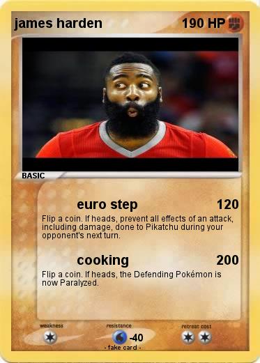 Pokemon james harden