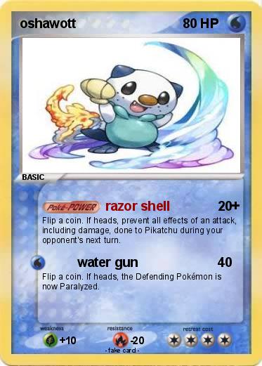 Pokemon oshawott