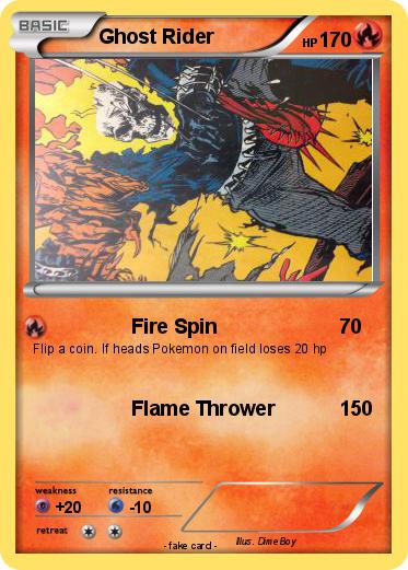 Pokemon Ghost Rider