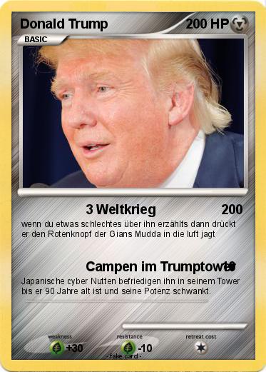 Pokemon Donald Trump