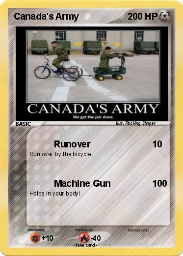 Pokemon Canada's Army