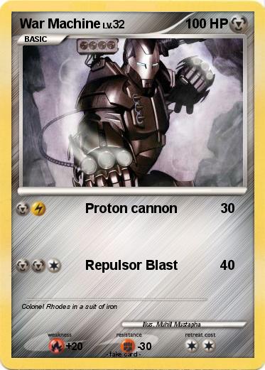 Pokemon War Machine