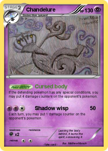 Pokemon Chandelure