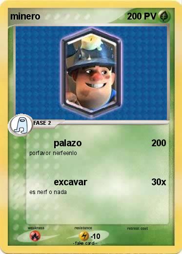 Pokemon minero