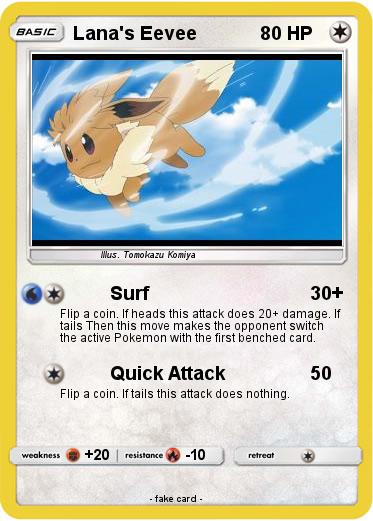 Pokemon Lana's Eevee
