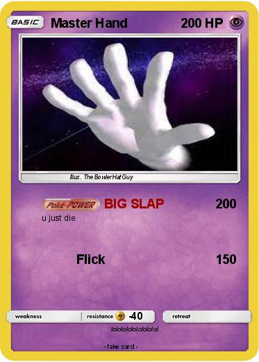 Pokemon Master Hand