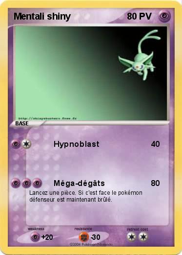 Pokemon Mentali shiny