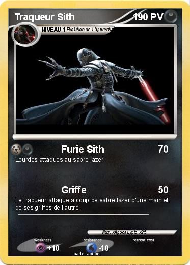 Pokemon Traqueur Sith