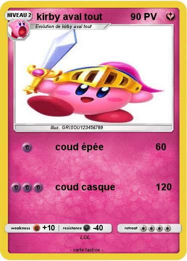 Pokemon kirby aval tout