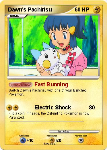 Pokemon Dawn's Pachirisu