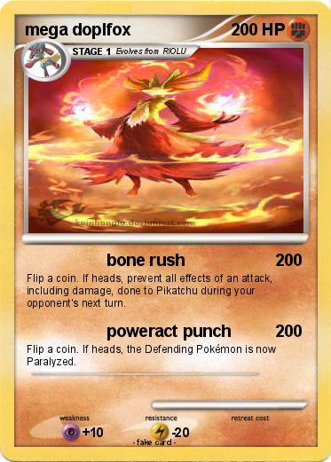 Pokemon mega doplfox
