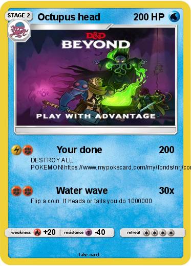 Pokemon Octupus head